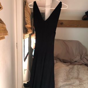Free people rib sexy low back maxi dress